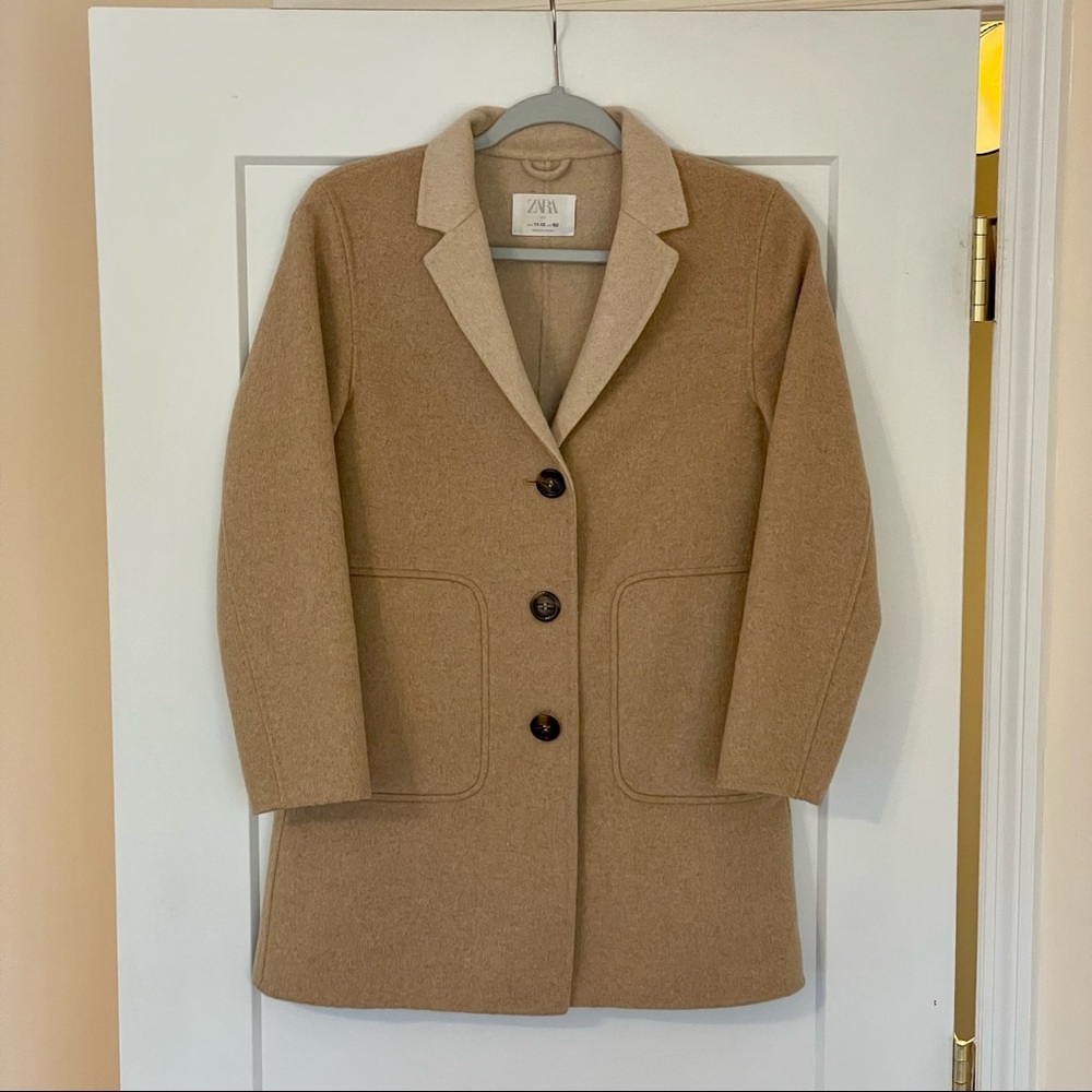 Zara Kids wool overcoat